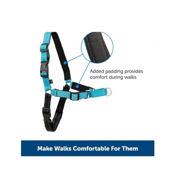 NEW - PetSafe Deluxe Easy Walk Nylon Reflective No Pull Dog Harness - Picture 4 of 9